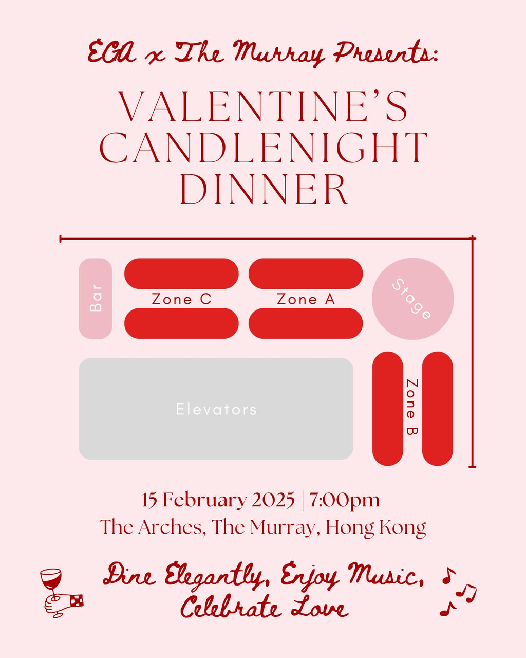 EGA x The Murray: Valentine's CandleNight Dinner